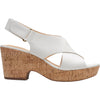 Womens Clarks Women's Clarks Maritsa Lara White Leather White Leather