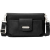 Womens Baggallini Baggallini RFID Phone Wallet Crossbody Bag Black Nylon Black Nylon