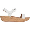 Womens Fit flop Women's Fit Flop Bon II Back Strap White Leather White Leather