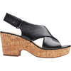 Womens Clarks Women's Clarks Maritsa Lara Black Leather Black Leather