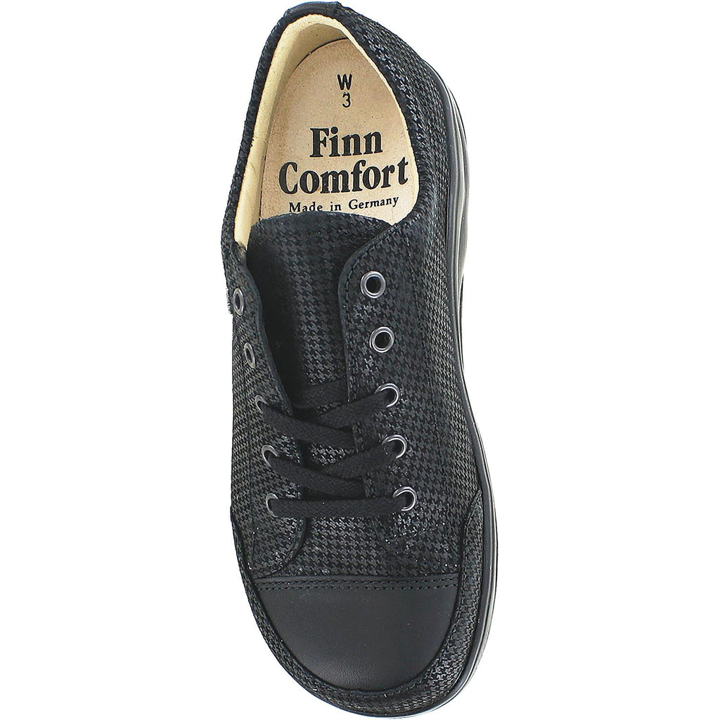 Womens Finn comfort Women's Finn Comfort Finnamic Ikebukuro Black Hardy Leather Black Hardy Leather