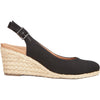 Womens Vionic Women's Vionic Coralina Black Canvas Black Canvas