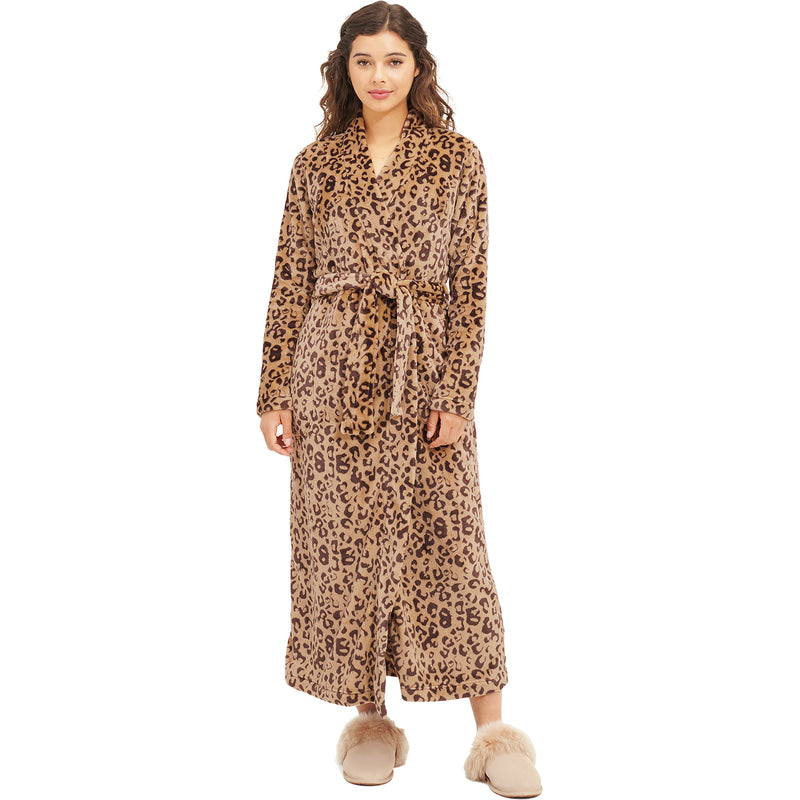 Women's UGG Marlow Robe Live Oak Leopard