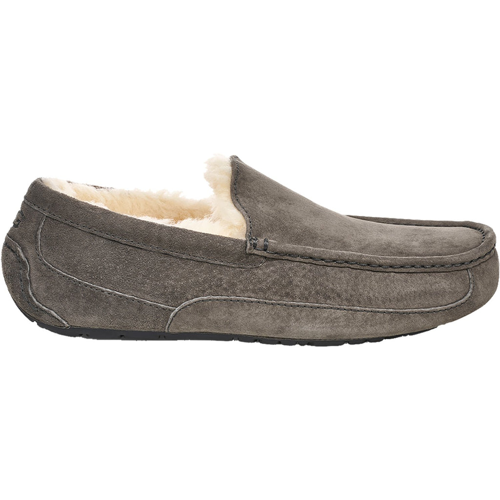Mens Ugg Men's UGG Ascot Charcoal Suede Charcoal Suede