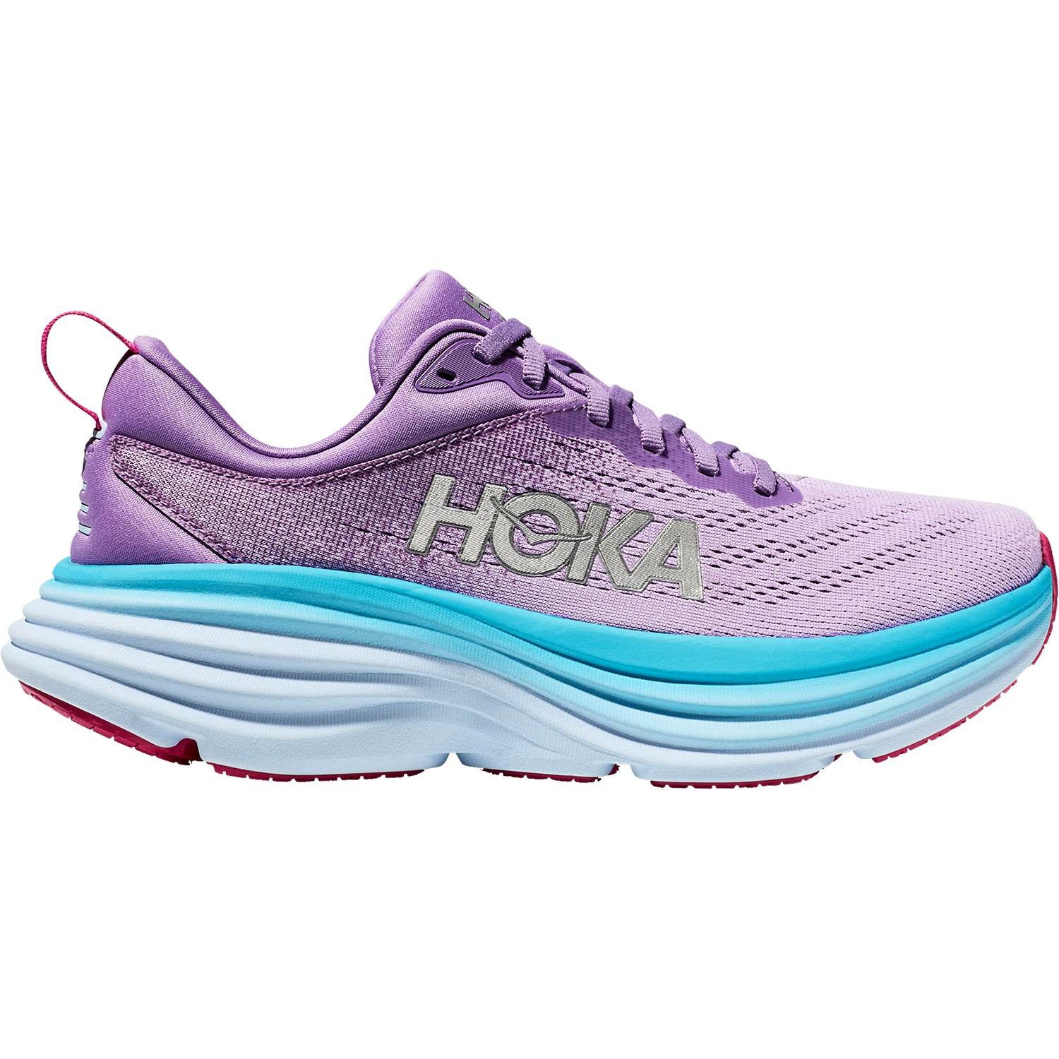 Hoka Bondi 8 Chalk Violet | Running Shoes | Footwear etc.