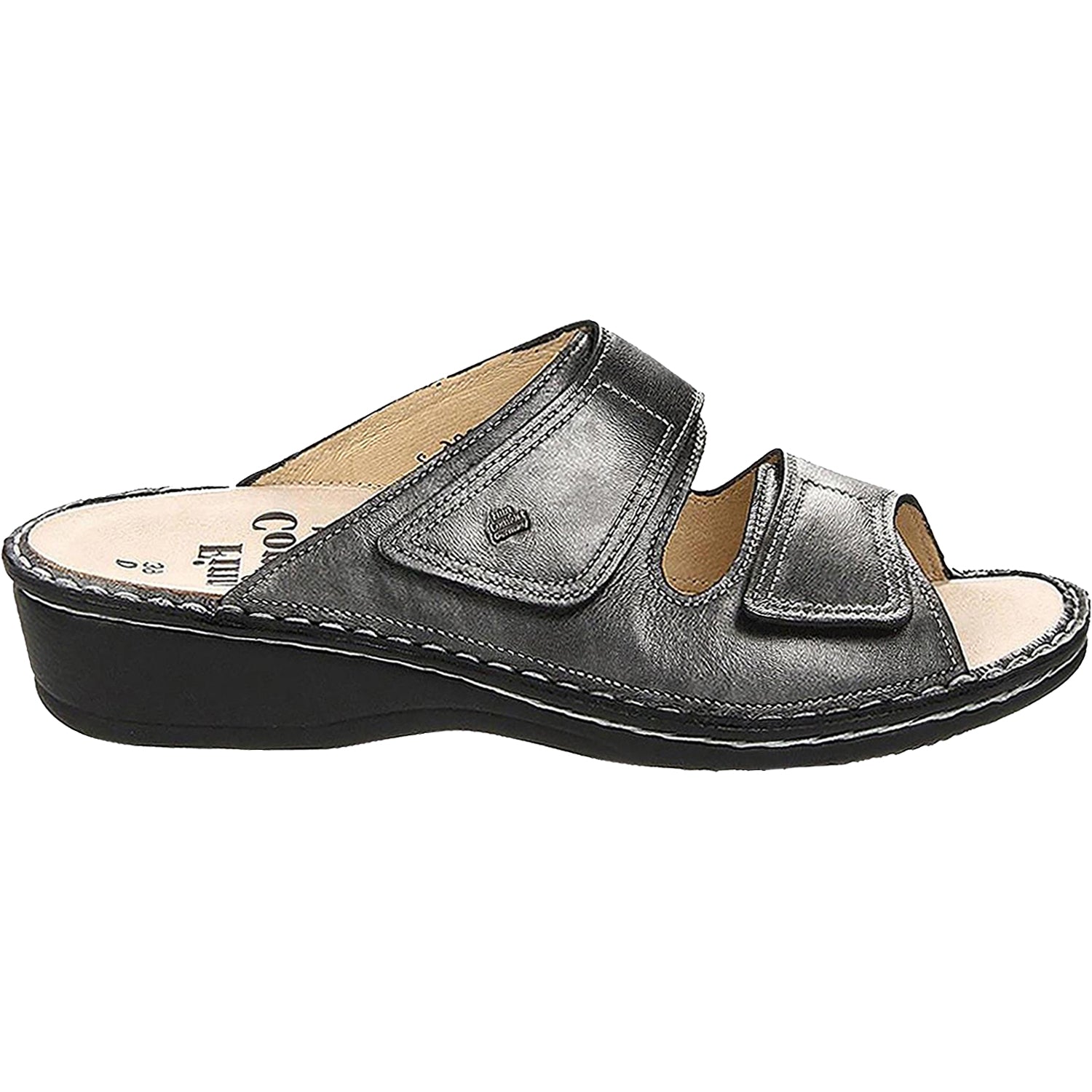 Finn Comfort Jamaica Volcano | Women's Two Strap Slide Sandals – Footwear  etc.
