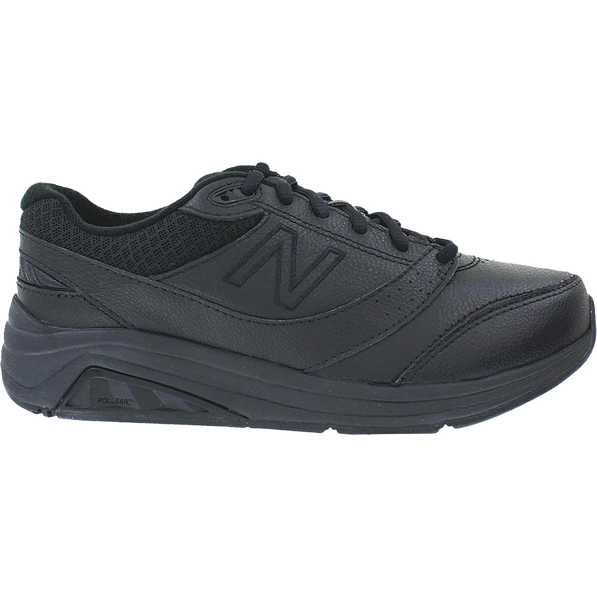 Women's New Balance WW928BK3 Walking Shoes Black Leather – Footwear etc.