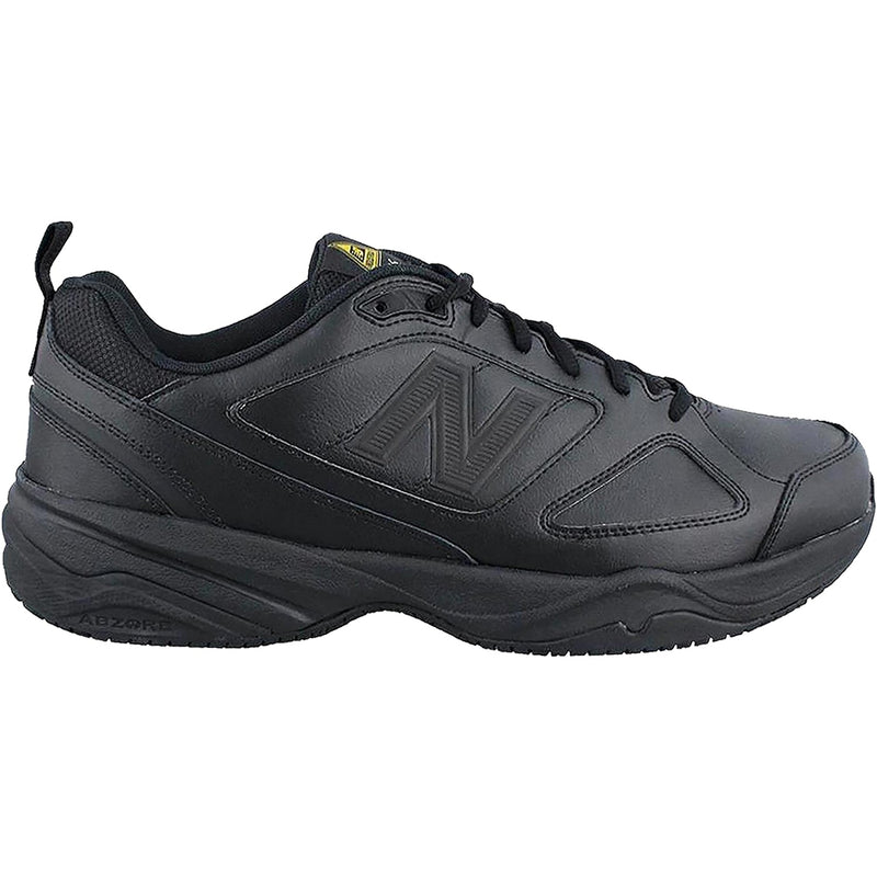 Men's New Balance MID626K2 Slip Resistant Black Leather