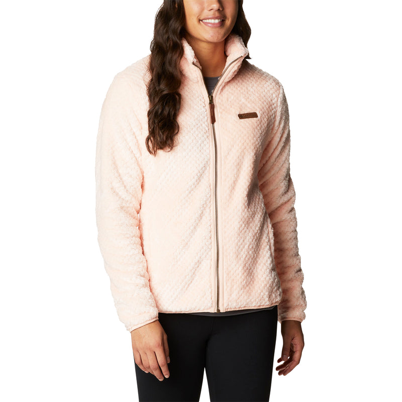 Women's Columbia Fire Side II Sherpa Full Zip Fleece Peach Blossom