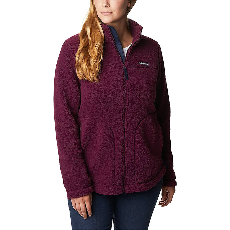 Women's Columbia West Bend Full Zip Fleece Jacket Marionberry