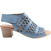 Womens Spring step Women's Spring Step Dorotha Blue Leather Blue Leather
