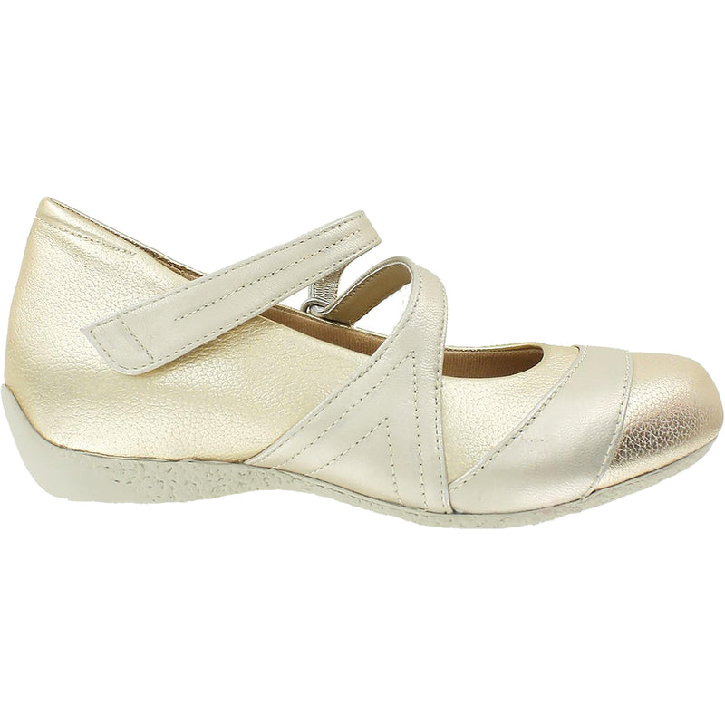 Women's Ziera Xray Gold/Gold Brush Off Leather