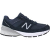 Womens New balance Women's New Balance W990NV5 Running Shoes Navy/Silver Suede/Mesh Navy/Silver Suede/Mesh