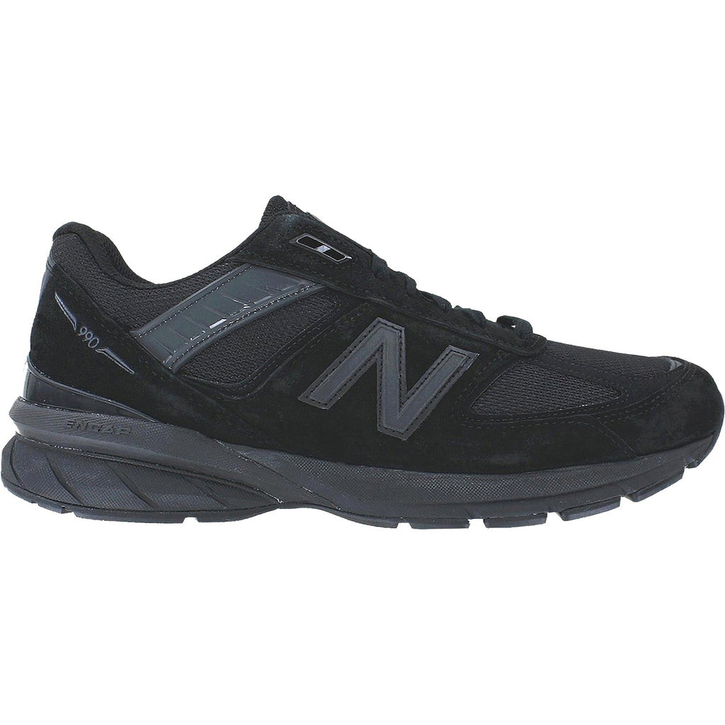 Mens New balance Men's New Balance M990BB5 Running Shoes Black/Black Suede/Mesh Black/Black Suede/Mesh