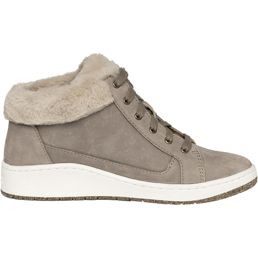 Womens Aetrex Women's Aetrex Dylan Taupe Suede Taupe Suede