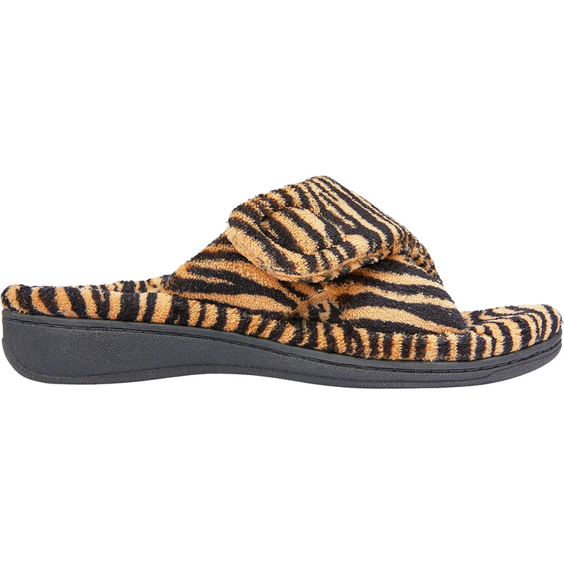 Women's Vionic Relax Slippers Tiger Natural Fabric