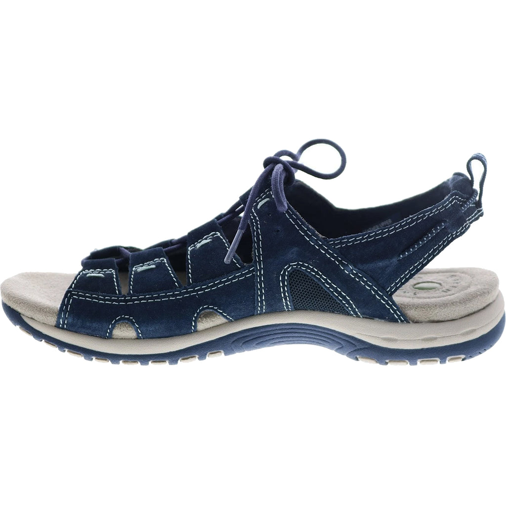 Womens Earth Women's Earth Sassy Navy Suede Navy Suede