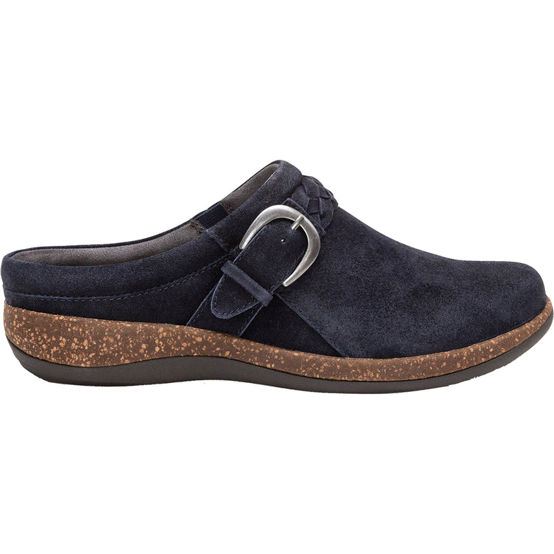 Women's Aetrex Libby Navy Suede