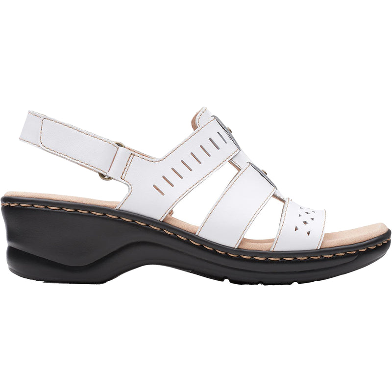 Women's Clarks Lexi Qwin White Leather