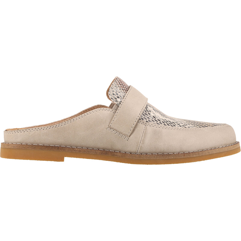 Women's Taos Royal Taupe Snake Embossed Leather