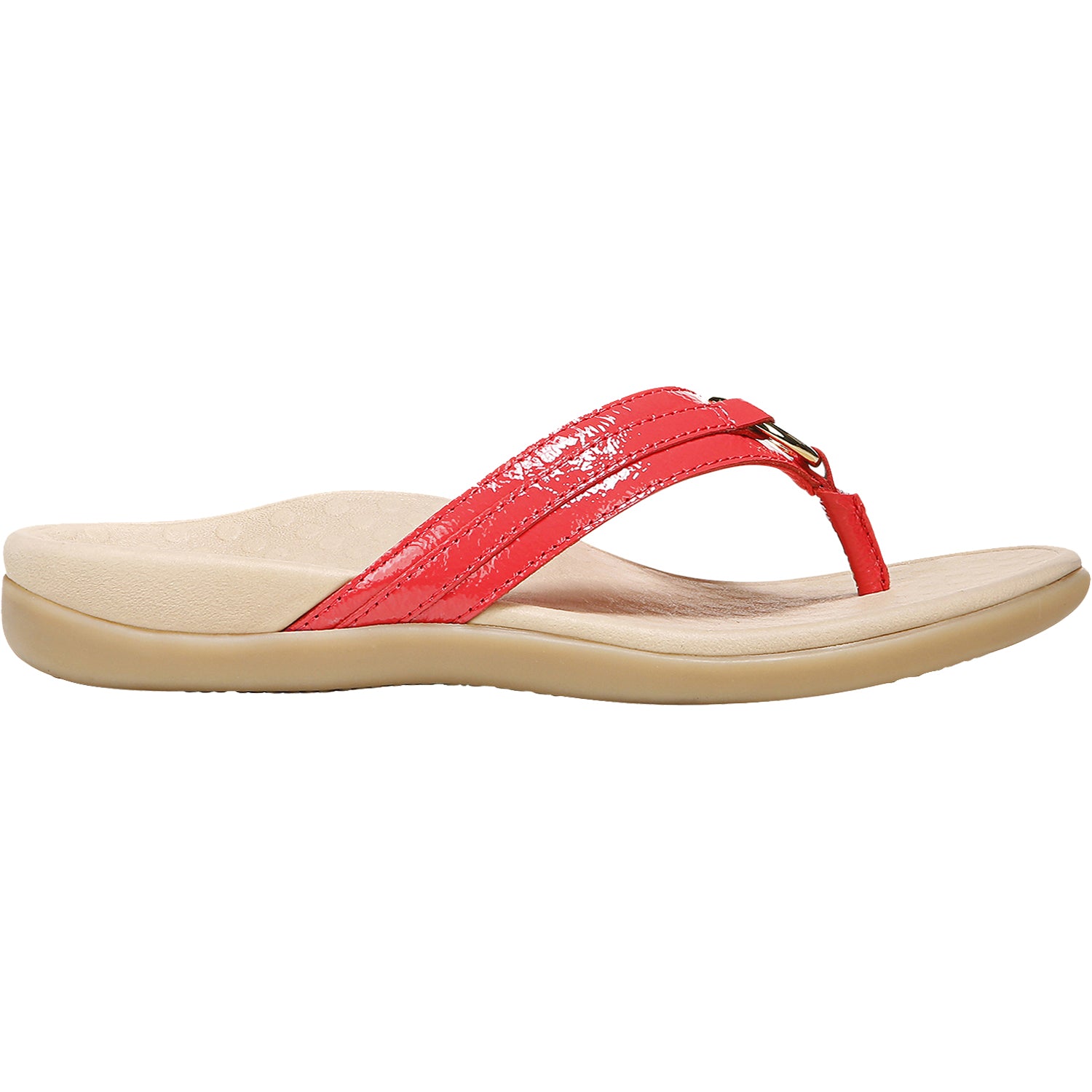 Vionic Tide Aloe Poppy | Women's Toe Post Sandal | Footwear etc.