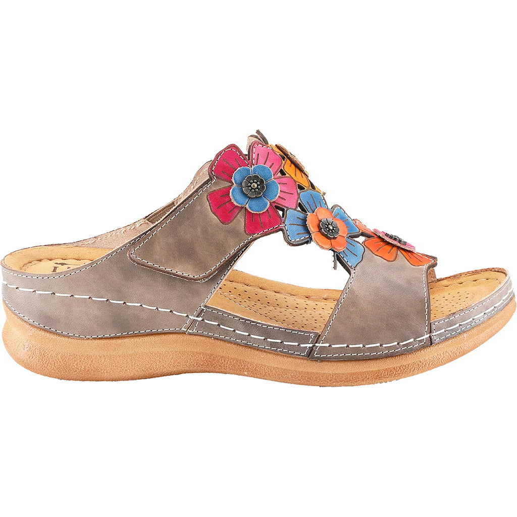 Womens L'artiste by spring step Women's L'Artiste by Spring Step Izna Grey Multi Leather Grey Multi Leather