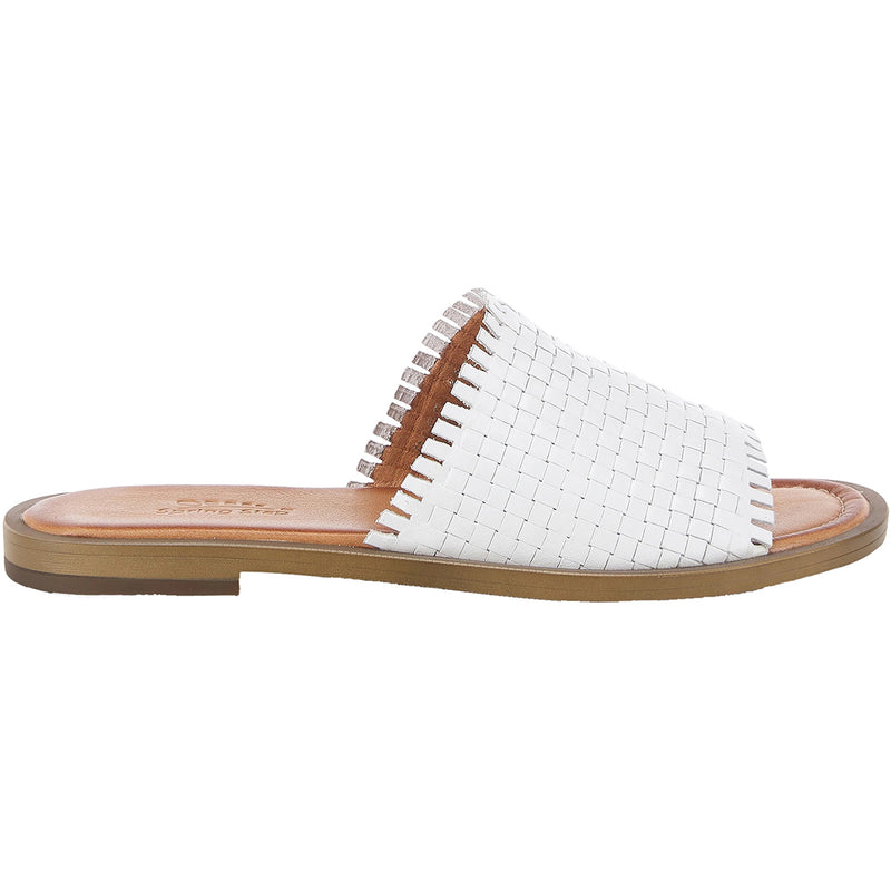 Women's Spring Step Ginosa White Leather