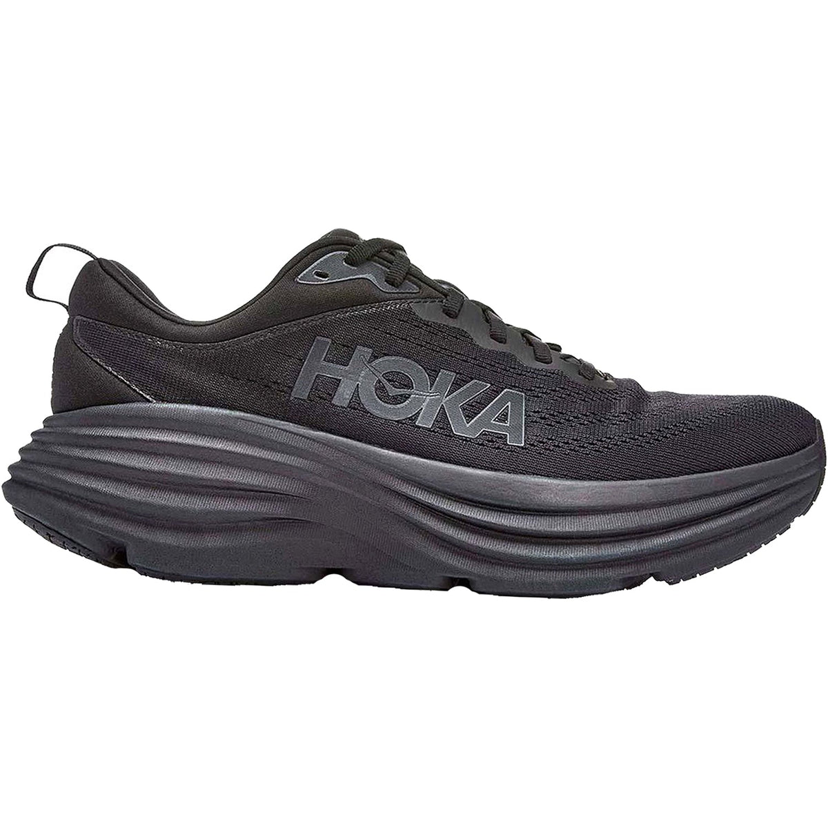 Hoka Bondi 8 Black | Men's Running Shoes | Footwear etc.