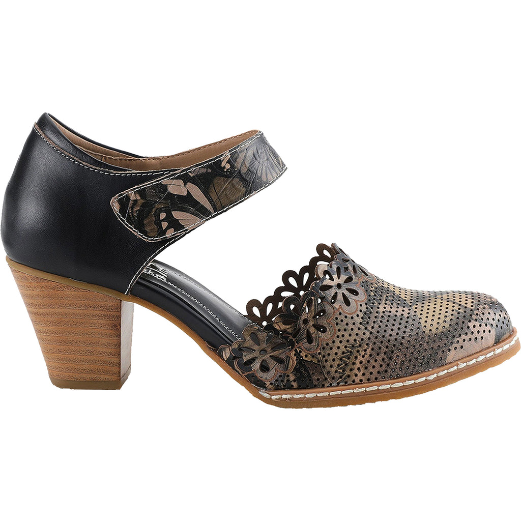 Womens L'artiste by spring step Women's L'Artiste by Spring Step Sunset Black Multi Leather Black Multi Leather
