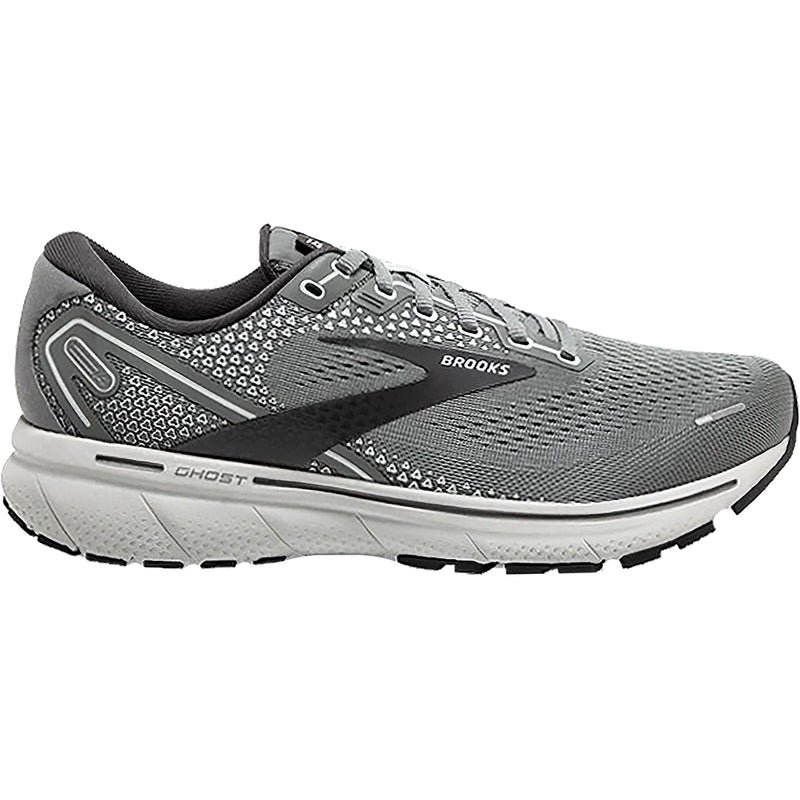 Men's Brooks Ghost 14 Grey/Alloy/Oyster Mesh
