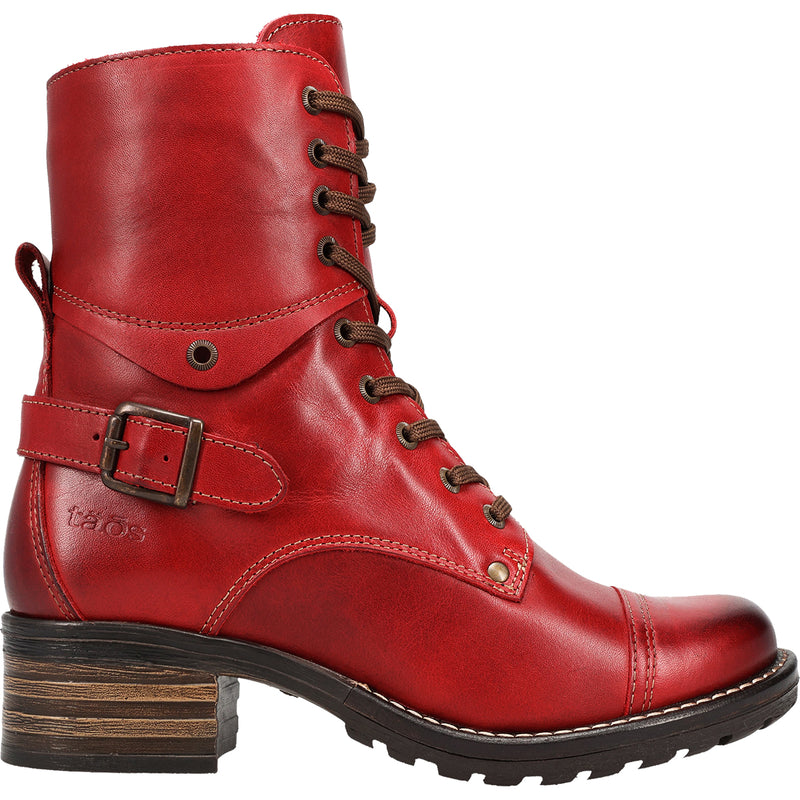 Women's Taos Crave Classic Red Leather