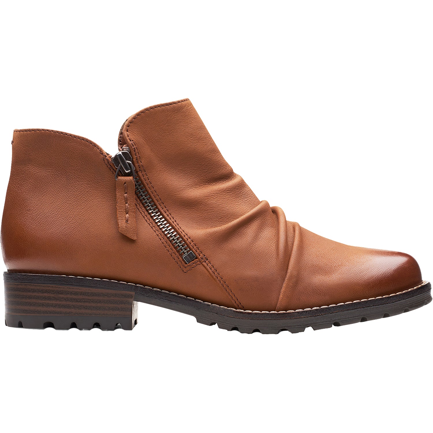 Clarks Clarkwell Zip | Women's Leather Ankle Boots | Footwear etc.