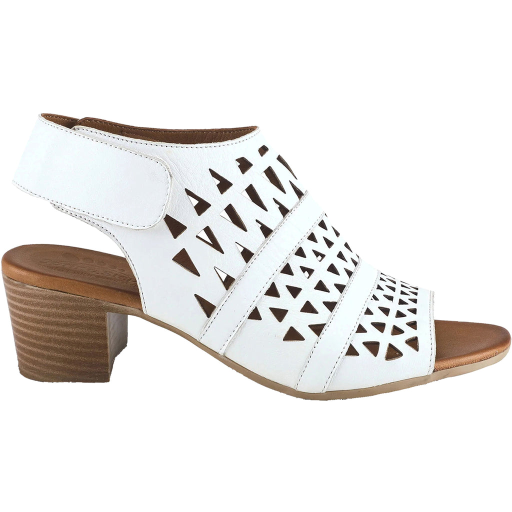 Womens Spring step Women's Spring Step Dorotha White Leather White Leather