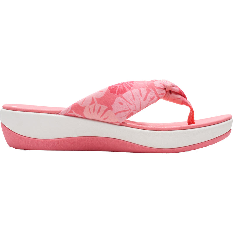 Women's Clarks Cloudsteppers Arla Glison Coral Print Fabric