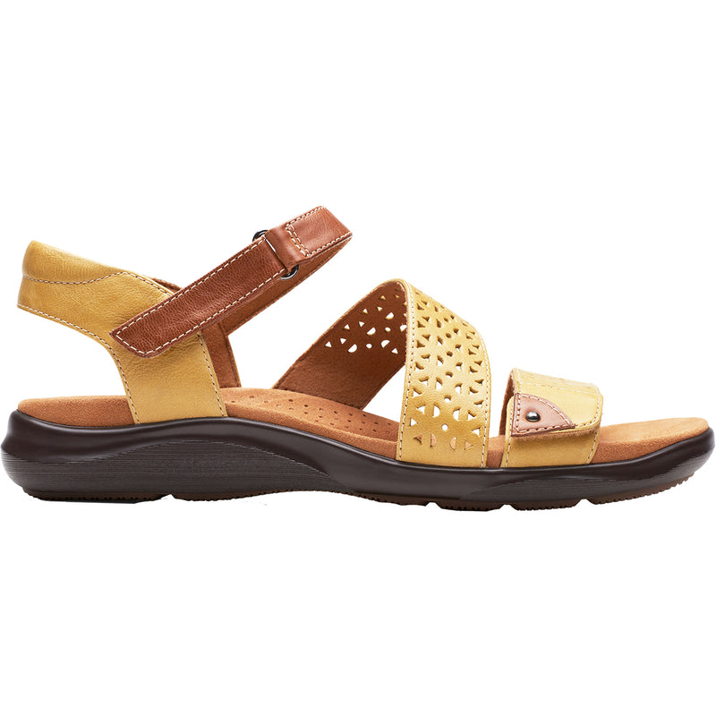 Women's Clarks Kitly Way Yellow Leather