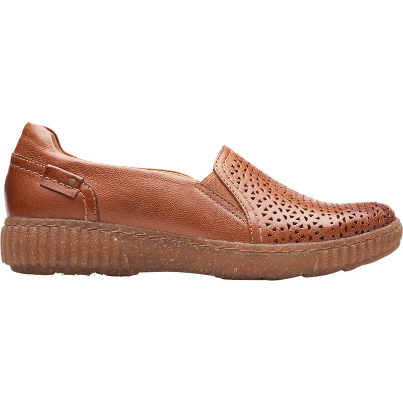 Women's Clarks Magnolia Aster Tan Leather