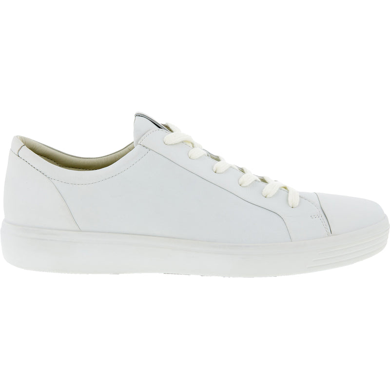 Men's Ecco Soft 7 City Sneaker White Leather