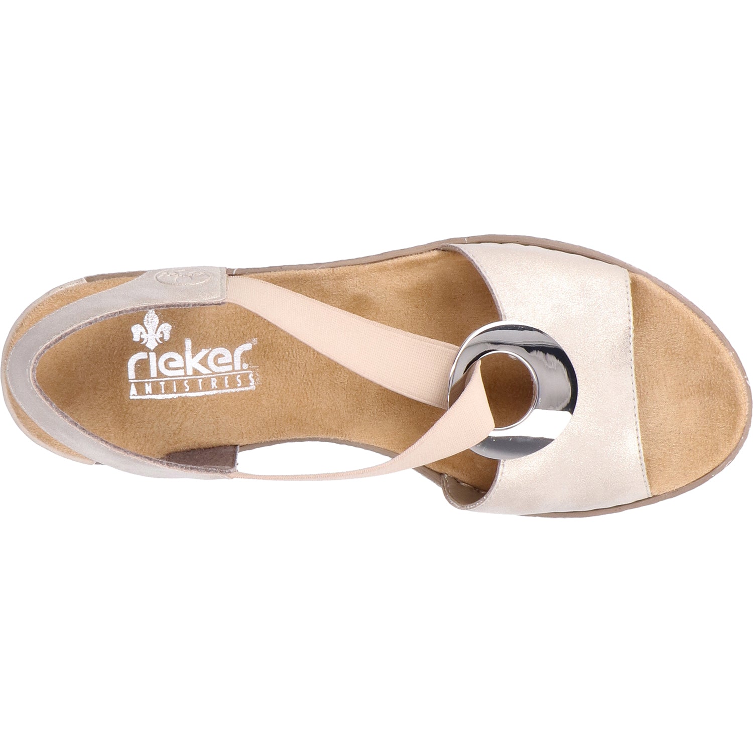 Rieker 624H6-60 Fanni | Women's Slingback Sandals | Footwear etc.