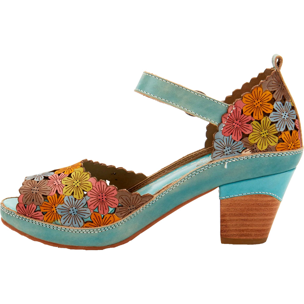 Womens L'artiste by spring step Women's L'Artiste by Spring Step Avnia Blue Multi Leather Blue Multi Leather