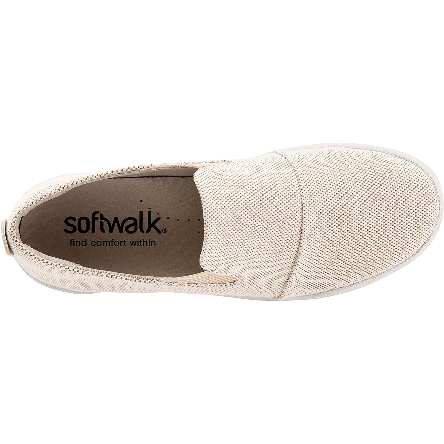SoftWalk Cream | Women's Sneaker Footwear etc.