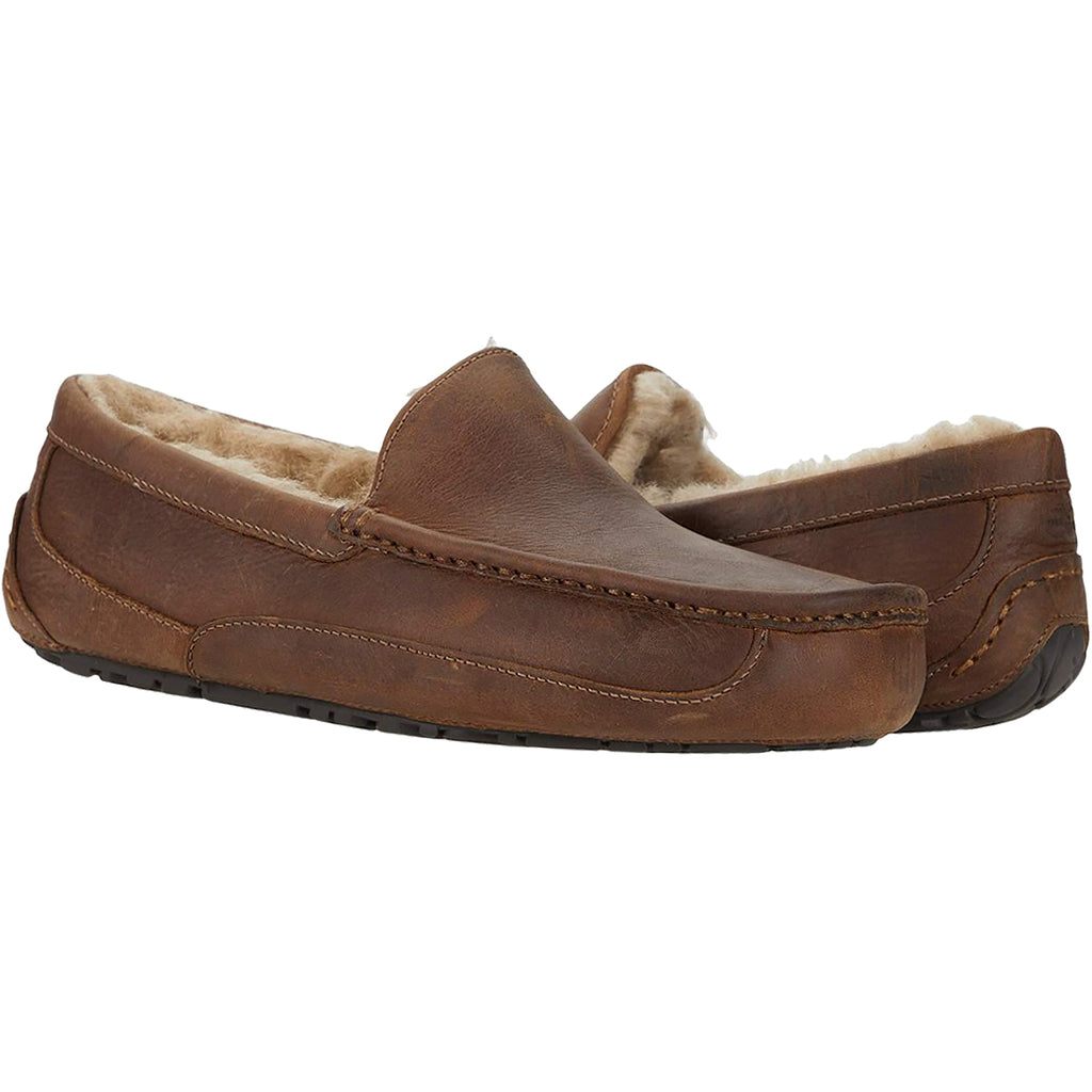 Mens Ugg Men's UGG Ascot Tan Oiled Leather Tan Oiled Leather