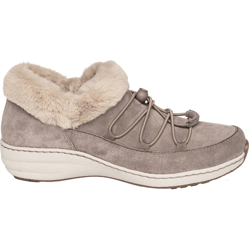 Women's Aetrex Chrissy Taupe Suede