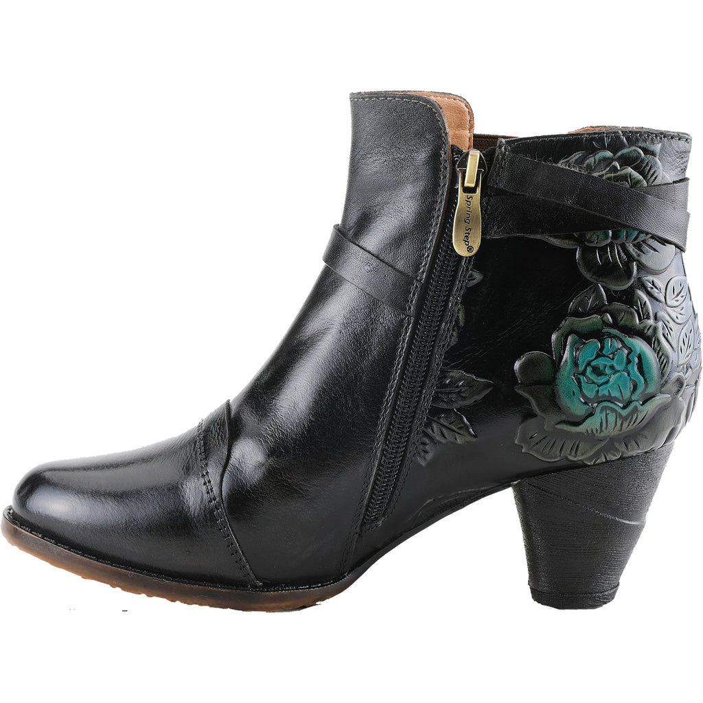 Womens L'artiste by spring step Women's L'Artiste by Spring Step Beauti Black Multi Leather Black Multi Leather