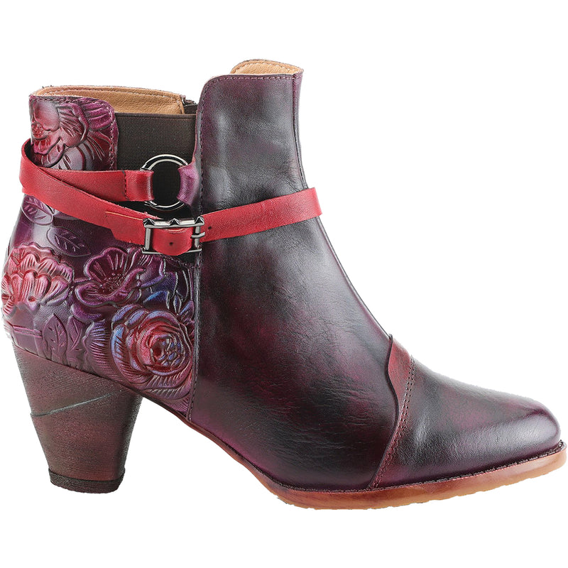 Women's L'Artiste by Spring Step Beauti Plum Multi Leather