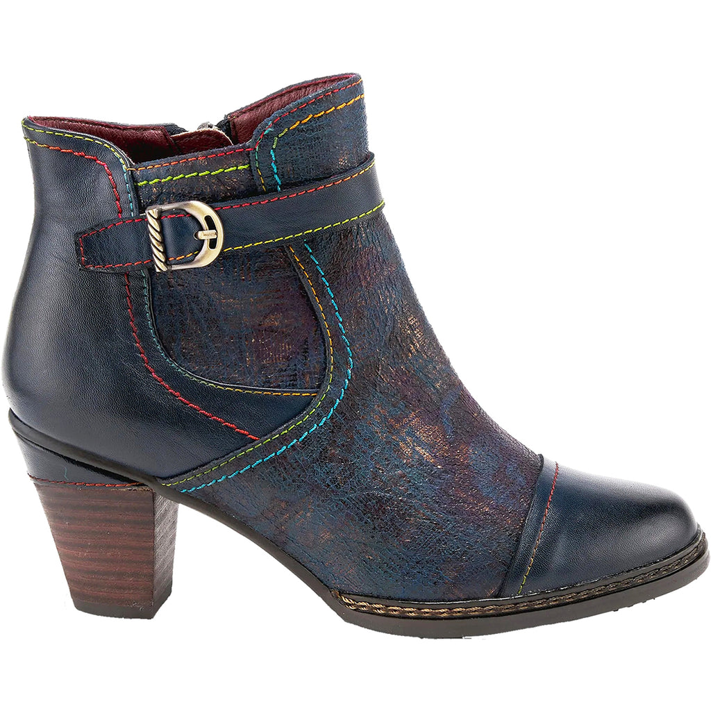 Womens L'artiste by spring step Women's L'Artiste by Spring Step Captivate Navy Multi Leather Navy Multi Leather