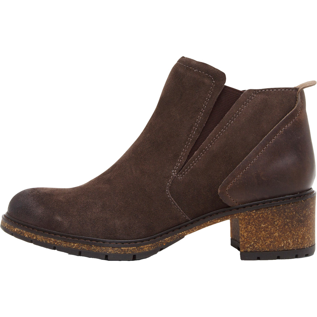 Womens Aetrex Women's Aetrex Frankie Brown Suede/Leather Brown Suede/Leather