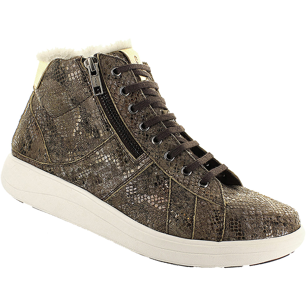 Womens Strive Women's Strive Chatsworth II Taupe Snake Leather Taupe Snake Leather