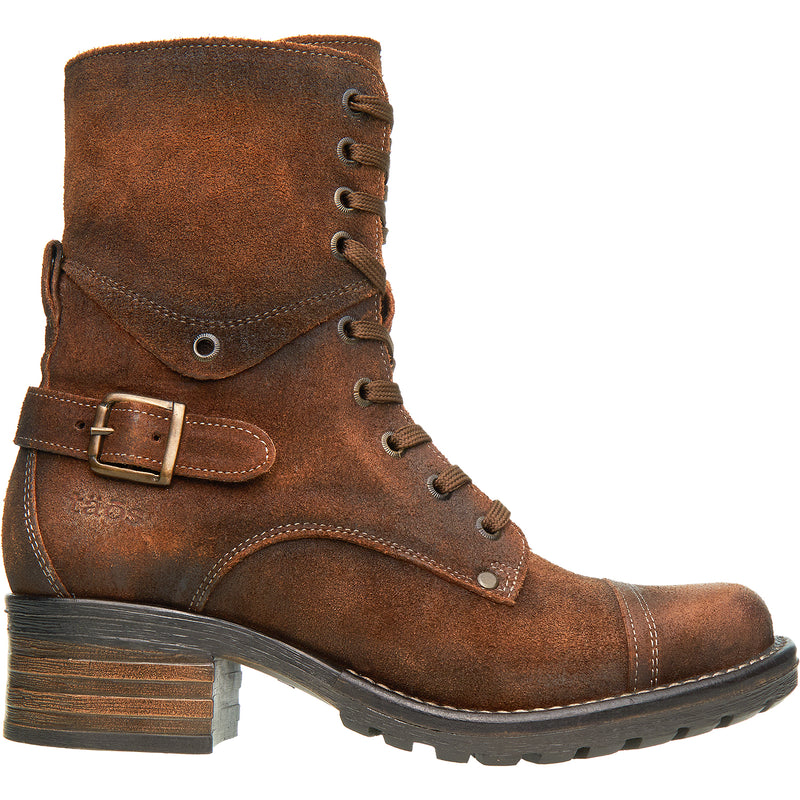 Women's Taos Crave Brown Rugged Leather