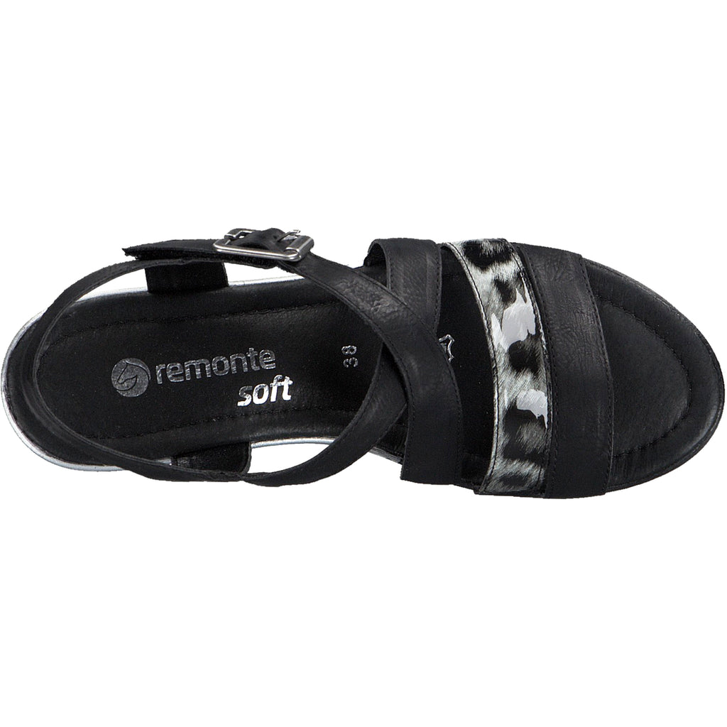 Womens Remonte Women's Remonte D1568-01 Talisha 68 Black Synthetic Black Synthetic
