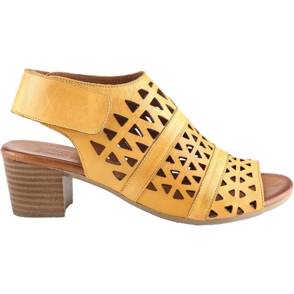 Womens Spring step Women's Spring Step Dorotha Yellow Leather Yellow Leather
